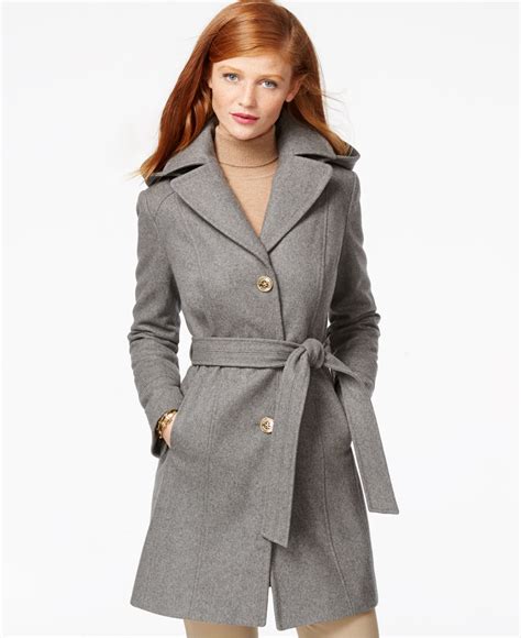 michael kors grey coat|michael kors coats girls.